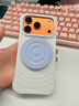 CASETIFY 純色波漾手機殼 MagSafe兼容 硅膠手機殼 適用于蘋果iPhone17/16/15 Air/Plus/Pro/Max手機保護殼 白色Magsafe iPhone17 Pro Ma 曬單實拍圖