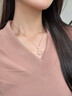 顏如飾玉髓大肚佛吊墜925銀項鏈女輕奢氣質(zhì)鎖骨鏈新款生日禮物送女朋友 L2076玫瑰金色_大肚佛玉髓吊墜項鏈 曬單實(shí)拍圖