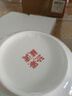 浩雅釉下彩陶瓷餐具簡(jiǎn)約風(fēng)飯碗湯碗家用純白5英寸高腳碗8個(gè)裝 曬單實(shí)拍圖