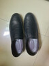 啄木鳥(niǎo)品牌撿漏斷碼男士真皮休閑皮鞋軟皮軟底一腳蹬豆豆鞋百搭男鞋 黑色 40 曬單實(shí)拍圖