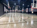 恒星美特運動(dòng)木地板羽毛球館防滑體育館籃球館舞蹈室楓樺木運動(dòng)木地板環(huán)保 45度斜鋪結構 片 楓樺木 曬單實(shí)拍圖