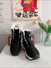 雪中飛（SNOWFLYING）雪地靴男款冬季加絨保暖高幫靴子戶(hù)外防滑防水皮毛一體東北棉鞋星辰黑【旗艦款】43 【建議拍大一碼 現貨現發(fā)】 曬單實(shí)拍圖