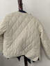 優(yōu)衣庫童裝男童女童PUFFTECH空氣棉服便攜式外套可機洗478125 01 乳白色 160 曬單實(shí)拍圖