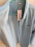 名創(chuàng  )優(yōu)品（MINISO）牛仔襯衫男2026新款男士純棉水洗淺藍色長(cháng)袖春秋款薄款百搭外套潮 【100%純棉】淺藍 M /170(男女同款) 曬單實(shí)拍圖
