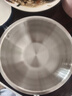 【暢銷(xiāo)200W+】316加厚不銹鋼食品級沙拉碗水果沙拉碗烘焙盆和面盆 【虧本】17cm特價(jià)沖量 曬單實(shí)拍圖