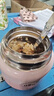 AILUKI日本燜燒杯316食品級寬大口銀耳羹燕麥保溫24小時(shí)飯桶大容量新款 麥苗綠【800ml】贈餐具+拎包 曬單實(shí)拍圖
