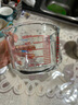格娜斯（CRISTALGLASS）牛奶杯家用帶刻度耐熱玻璃杯子烘焙量杯兒童早餐杯打蛋計量廚房 曬單實(shí)拍圖