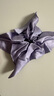 金三塔真絲配件 郁金香紫 均碼 曬單實(shí)拍圖