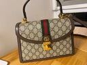古馳（GUCCI） Ophidia系列GG小號女士手提包送女友禮物酷奇女包 曬單實(shí)拍圖