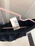 優(yōu)衣庫女裝法蘭絨舒適長(cháng)褲/全棉柔軟寬松直筒休閑褲 新款478849 09 黑色 L 曬單實(shí)拍圖