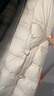 雪中飛狐貍毛領(lǐng)連帽長(cháng)款羽絨服女25新款加厚收腰顯瘦90絨外套冬季米色L 曬單實(shí)拍圖