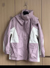 森馬（Semir）[陳都靈同款]四防外套女中長(cháng)款寬松撞色防護夾克秋裝通勤戶(hù)外上衣 【明星同款】紫白色調00471 M 曬單實(shí)拍圖