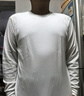 優(yōu)衣庫男裝女裝柔軟圓領(lǐng)T恤/休閑長(cháng)袖上衣25秋冬新款479783 00 白色 L /175/100A 曬單實(shí)拍圖