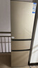 海爾（Haier）冰箱三開(kāi)門(mén)家用大容量冷藏冷凍凈味保鮮智能節能直冷風(fēng)冷無(wú)霜小型租房219升三門(mén)電冰箱 【金榜熱銷(xiāo)】219升直冷節能2級丨銷(xiāo)冠款 曬單實(shí)拍圖