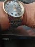 歐利時(shí)（OLEVS）瑞士認證男士手表爸爸款機械表大數字中老年人手表全自動(dòng)防水腕表 鋼帶間白【順豐速發(fā)+十年質(zhì)?！?曬單實(shí)拍圖