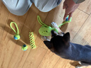 HELLOJOY狗狗玩具 耐咬磨牙棉繩球套裝寵物幼犬小狗玩具自己玩解悶5件套 曬單實(shí)拍圖