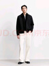 杰克·瓊斯（JACK&JONES） 男裝秋季夾克常規版摁扣拉鏈翻領(lǐng)口袋胸前刺繡長(cháng)袖上衣225321021 曬單實(shí)拍圖