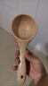 鳴譽(yù)日式大湯勺吃螺螄粉木勺子嗦粉勺子家用長(cháng)柄喝湯勺實(shí)木深口拉面勺 實(shí)木大木勺淺色【無(wú)繩 曬單實(shí)拍圖