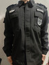 曦雁保安服春秋套裝工作服夏裝作訓服男保安物業(yè)門(mén)衛安保押運夾克 春秋套裝【上衣+褲子+標】 4XL (190) 曬單實(shí)拍圖