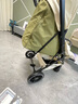 InnoTruth輕羽嬰兒車(chē)可坐可躺0-3歲用折疊帶減震高景觀(guān)0-6寶寶新生嬰兒推車(chē) 95%媽媽選擇【4代青芥綠-新生兒護脊】 曬單實(shí)拍圖