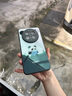 魔巖適用華為mate70pro手機殼新款Mate40/50/60玻璃高級感熊貓卡通鏡頭全包防摔+保護套男女情侶 【翻山熊-石墨色】液態(tài)玻璃+加購贈硅膠掛繩 華為mate60Pro 曬單實(shí)拍圖