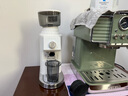 客浦CP203W電動(dòng)磨豆機意式手沖家用小型全自動(dòng)咖啡豆研磨機磨粉機 米白色 曬單實(shí)拍圖