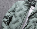 真維斯（Jeanswest）輕薄羽絨服男冬季男士保暖外套羽絨襖子時(shí)尚百搭立領(lǐng)寬松休閑服 B4-38-2016羽絨墨綠 2XL （建議140-155斤） 曬單實(shí)拍圖
