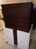 至豪全實(shí)木斗柜胡桃木客廳五斗收納柜家用臥室四斗抽屜柜儲物柜爆款 五抽【深胡桃】正70*側45*高115cm[整裝發(fā)貨-免安裝] 曬單實(shí)拍圖