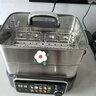 九陽(yáng)（Joyoung）電蒸鍋24L三層大容量家用多功能電蒸箱蒸螃蟹多用途蒸鍋全透明視窗不銹鋼蒸片GZ578【九陽(yáng)漫生活】 曬單實(shí)拍圖