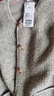 優(yōu)衣庫女裝仿羊羔絨搖粒絨圓領(lǐng)開(kāi)衫/千金風(fēng)外套472938 30 淺米色 S /155/80A 曬單實(shí)拍圖