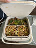 小熊（Bear）電熱飯盒 加熱飯盒 保溫飯盒 1.0L免注水便捷式低音恒溫不粘內膽分隔飯盒DFH-D10Q1 曬單實(shí)拍圖