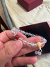 中國黃金（CHINA GOLD）黃財神鴻運招財時(shí)尚手鏈女白水晶足金手串紀念日生日禮物送女朋友 三通葫蘆白水晶手串 曬單實(shí)拍圖