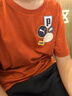 彪馬（PUMA）純棉白色印花休閑短袖T恤男子新款夏季運動(dòng)上衣 688949 火紅色-15 M (175/96A) 曬單實(shí)拍圖