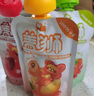 蓋獅車(chē)厘子香蕉蘋(píng)果果泥兒童零食袋裝果汁100g 曬單實(shí)拍圖