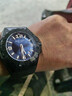 瑞夫泰格（reef  tiger） 手表男全自動(dòng)機械表潮流男士腕表防水運動(dòng)軍表大表盤(pán)創(chuàng  )意男表 黑殼藍面 RGA6903 【進(jìn)口機芯】 曬單實(shí)拍圖