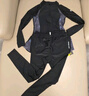 361°游泳衣女士分體長(cháng)袖長(cháng)褲防曬保守沖浪潛水服沙灘水母衣泳裝2件套 曬單實(shí)拍圖