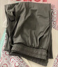 名創(chuàng)優(yōu)品（MINISO）涼感冰絲褲子男夏季新款舒適透氣顯高顯瘦直筒休閑褲 黑 2XL 曬單實(shí)拍圖
