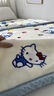 唐裔Hello Kitty拉舍爾毛毯加厚保暖冬季牛奶絨午睡沙發(fā)蓋毯空調毯子 波點(diǎn)KT貓 200*230-約7斤【雙人毛毯】 曬單實(shí)拍圖