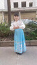 G.DUCKKIDS童裝漢服女童春秋季新款中國風(fēng)唐裝古風(fēng)兒童旗袍女孩古裝春秋裙子 粉色長(cháng)袖春秋 110 （建議身高100cm 4-5歲）cm 曬單實(shí)拍圖