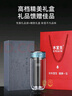 水宜生純鈦玻璃杯雙層防燙鵝蛋杯便攜抑菌高檔泡茶杯水晶杯子男女士禮盒 鈦晶藍【禮盒包裝】 曬單實(shí)拍圖