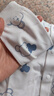 嬰幼兒連體衣純棉寶寶爬爬服無(wú)骨單排扣嬰兒秋季衣服長(cháng)袖春秋新款 小熊頭Z-1 73cm 曬單實(shí)拍圖