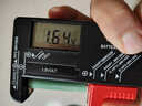 鴻志靜選德國電池電量檢測器容量測量?jì)x電池檢測器顯示器測剩余電量數顯儀 黑色【數顯款電池快速檢測器】 曬單實(shí)拍圖