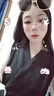 羅蒙（ROMON） 輕奢女裝 西裝v領(lǐng)長(cháng)袖連衣裙女2022春秋季時(shí)尚休閑收腰系帶裙子 黑色 2XL 曬單實(shí)拍圖