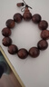 胖東來(lái)品質(zhì)黃花梨手串海南木質(zhì)佛珠手鏈小葉紫檀男 海南2.0厘米*12顆高升款 曬單實(shí)拍圖