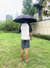 左都（ZUODU）全自動(dòng)反向雨傘大號加厚結實(shí)抗風(fēng)男士車(chē)載暴雨專(zhuān)用女折疊節節收傘 【曜巖黑】超大2-3人-自動(dòng)節節收+抗風(fēng)反向傘 曬單實(shí)拍圖