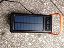 120W戶(hù)外自帶線(xiàn)太陽(yáng)能充電寶超大容量16W20W騎行直播戶(hù)外超級快充 黑色（20萬(wàn)毫安）【太陽(yáng)能防爆電芯】 曬單實(shí)拍圖