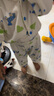 巴拉巴拉兒童睡衣套裝純棉秋季男童女童家居服寶寶中大童秋衣秋褲內(nèi)衣 白綠色調(diào)00314 110 曬單實(shí)拍圖