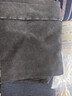 MO&Co.【秦嵐同款神褲】休閑褲2025秋新品棉燙鉆洗水高腰MBE3PATT10 深灰色 M 曬單實(shí)拍圖