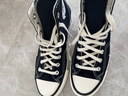 匡威（Converse）官方Chuck 70 Plus男女解構高幫運動(dòng)鞋黑色A00916C A00916C 41 曬單實(shí)拍圖