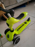 酷騎兒童滑板車(chē)V2二合一多功能童車(chē)重力轉向靜音1-5歲生日禮物經(jīng)典綠 曬單實(shí)拍圖